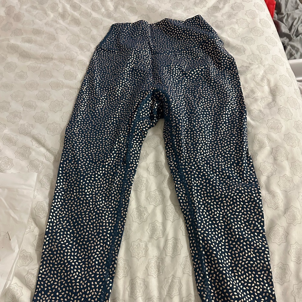 BuffBunny Rosa Legging in Nile/ Gold Bossy